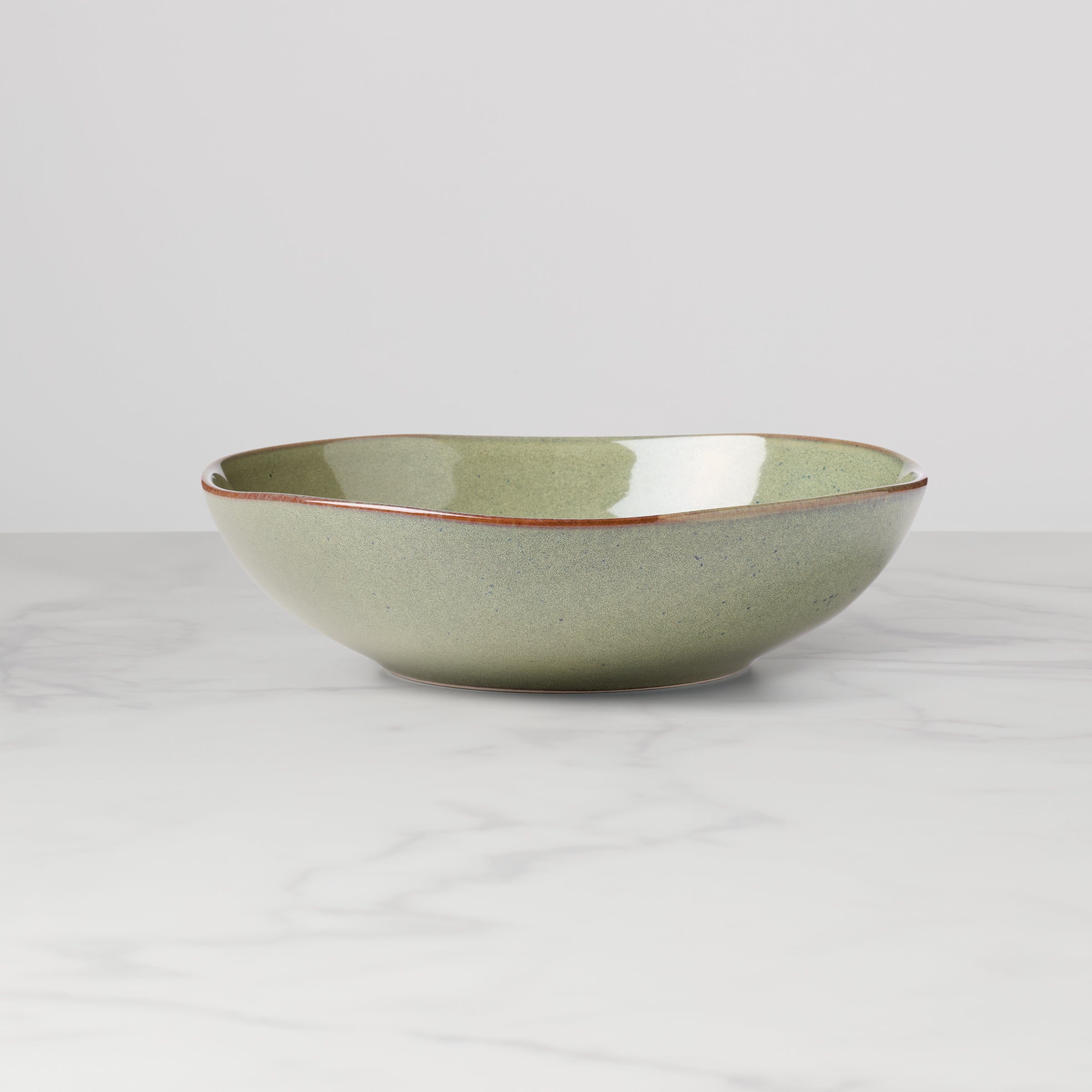 Organic Green 2-Piece Serving Set - Eco-Friendly Tableware for Salads, Appetizers & Entertaining - Perfect for Dinner Parties & Picnics