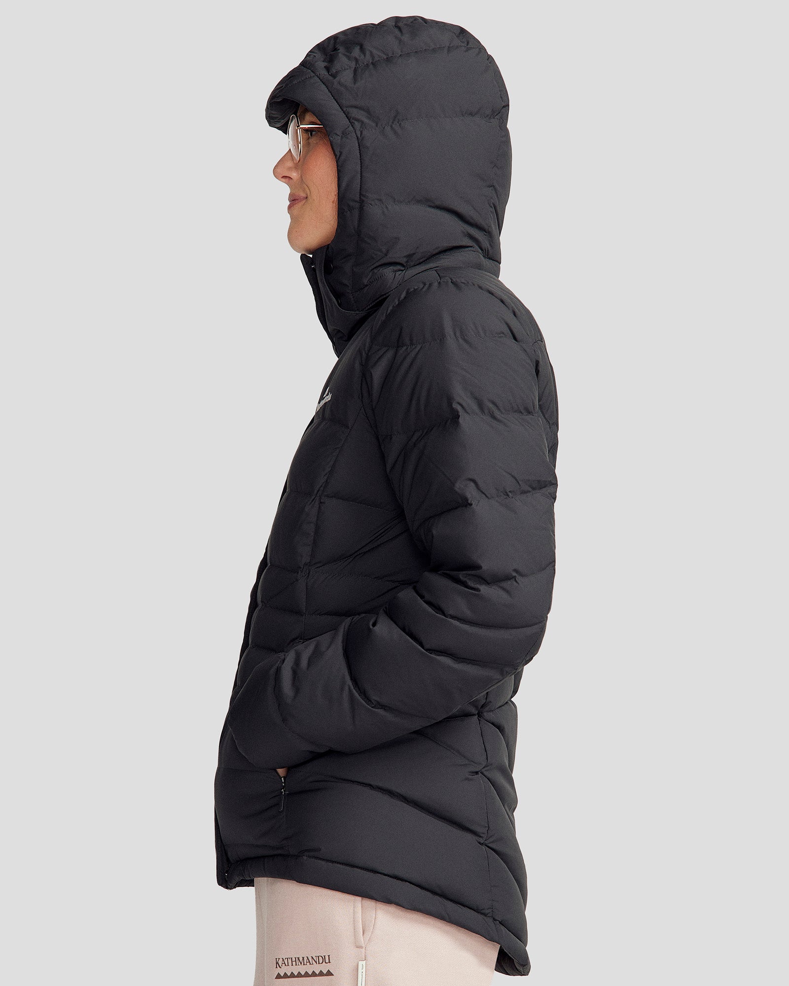 Women's Winterburn Hooded Down Jacket - Waterproof Warm Winter Coat with Fur Trim Hood, Lightweight Puffer Jacket for Women - Perfect for Skiing, Snowboarding & Cold Weather Outdoor Activities