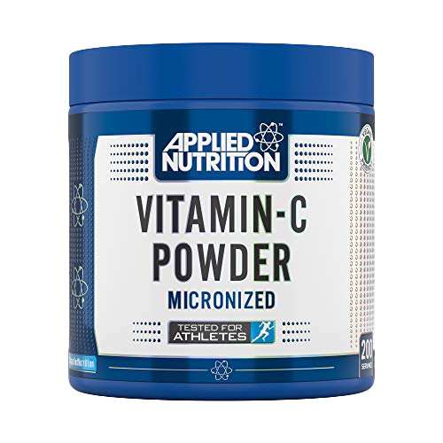 Applied Nutrition Vitamin C Powder 200g - Immune Support & Antioxidant Boost - Perfect for Daily Wellness, Smoothies & Immune System Defense