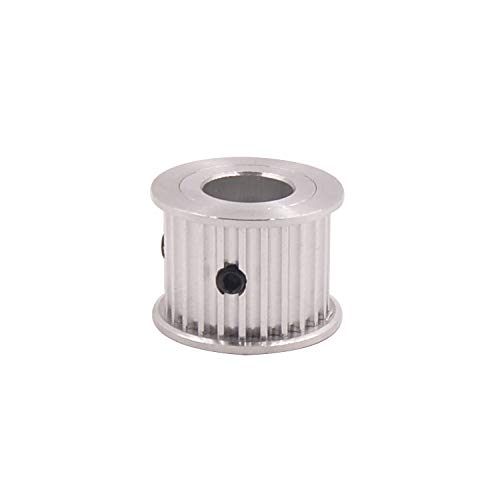 3M HTD Timing Pulley 18 Teeth (18T) with 10mm Bore & 15mm Width - Compatible with HTD 3M Timing Belts for Linear Motion Systems - Ideal for CNC Machines, 3D Printers, and Industrial Automation Equipment