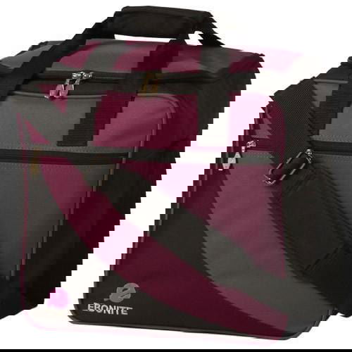 Premium Ebonite Basic Purple Single Bowling Bag - Durable & Lightweight for League Play & Practice Sessions