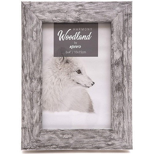 Kenro Harmony Frame 6x4 Woodland - Premium Wood Picture Frame for Photos and Artwork - Perfect for Home Decor, Office Display, and Gift Giving