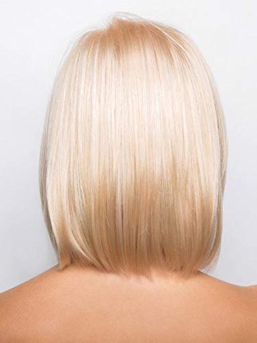 Alva Wig Capuccino Brown - 9.4 Inch Bob Cut with Tapered Fringe, Synthetic Fiber Wig with Natural Movement & Straight Hair Bundle (Includes MaxWigs Hairloss Booklet) - Perfect for Daily Wear, Cosplay, and Hair Loss Solutions