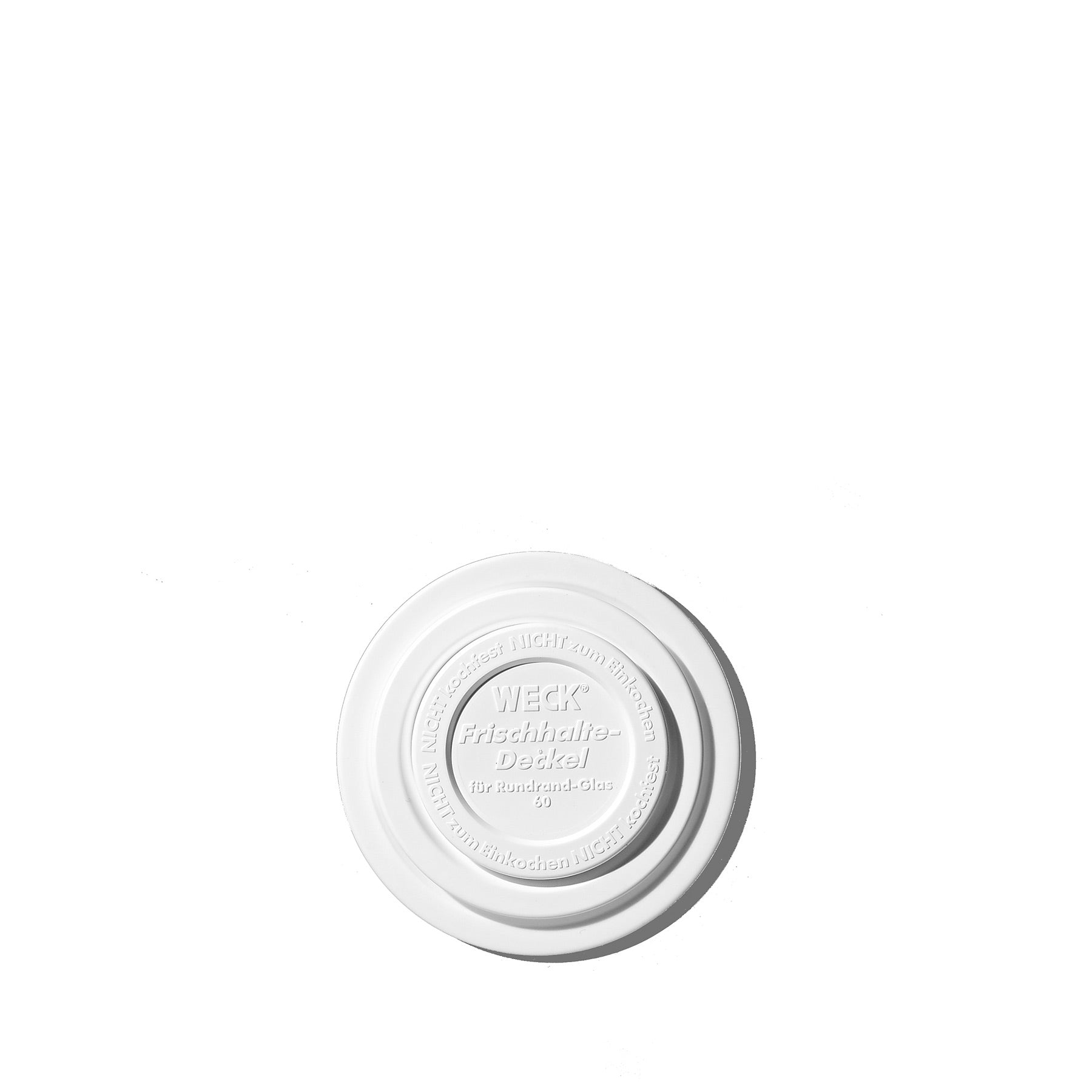 Weck Airtight Glass Jar Lids - Keep Food Fresh Longer - Perfect for Canning, Meal Prep & Pantry Storage