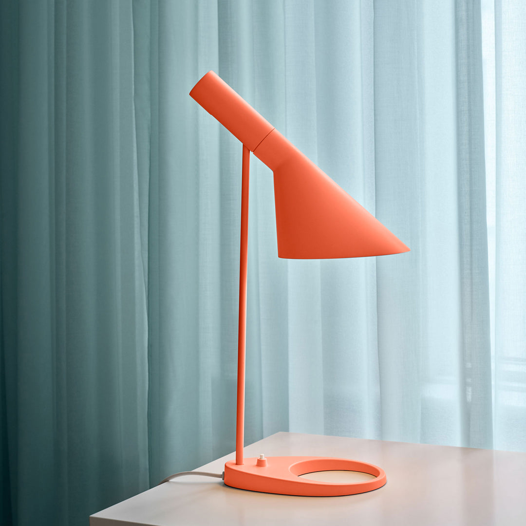 AJ Mini Table Lamp - Modern LED Night Light for Bedroom, Desk & Living Room | Dimmable, USB-Powered, Warm White Light for Reading & Relaxation