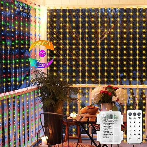 Warm White & Multicolor 200LED