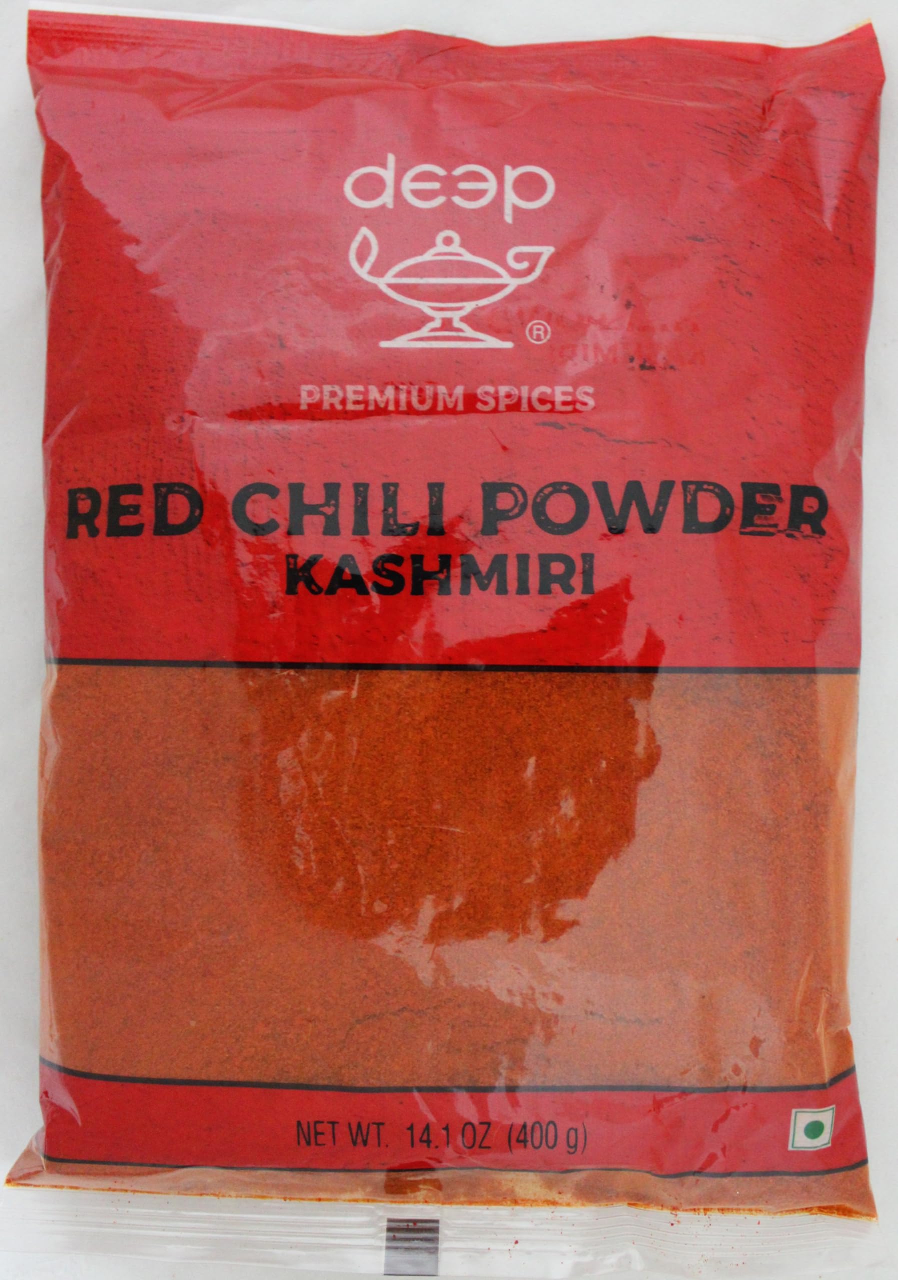 Premium Kashmiri Red Chili Powder - 14 Oz | Authentic Indian Spice for Cooking, Curry, BBQ & Meat Seasoning | Gluten-Free & Non-GMO | Perfect for Indian, Mexican & Asian Cuisine