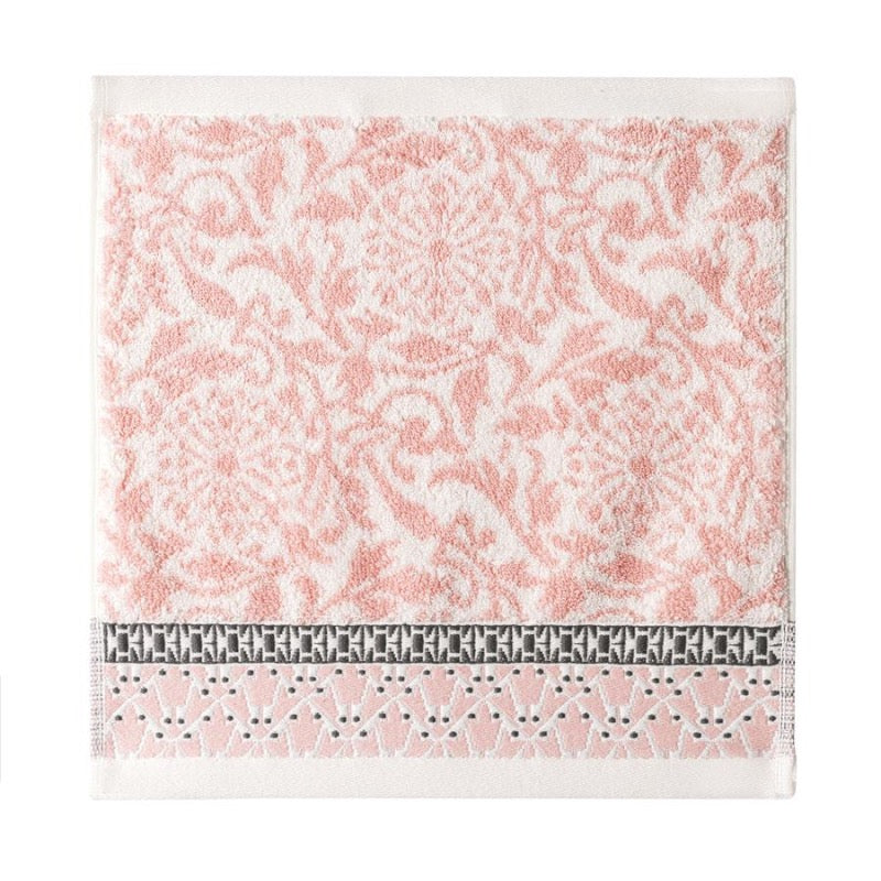 Charme Pink Luxury Bath Towel Set - Soft & Absorbent Cotton Bath Linens for Spa, Bathroom & Home Decor