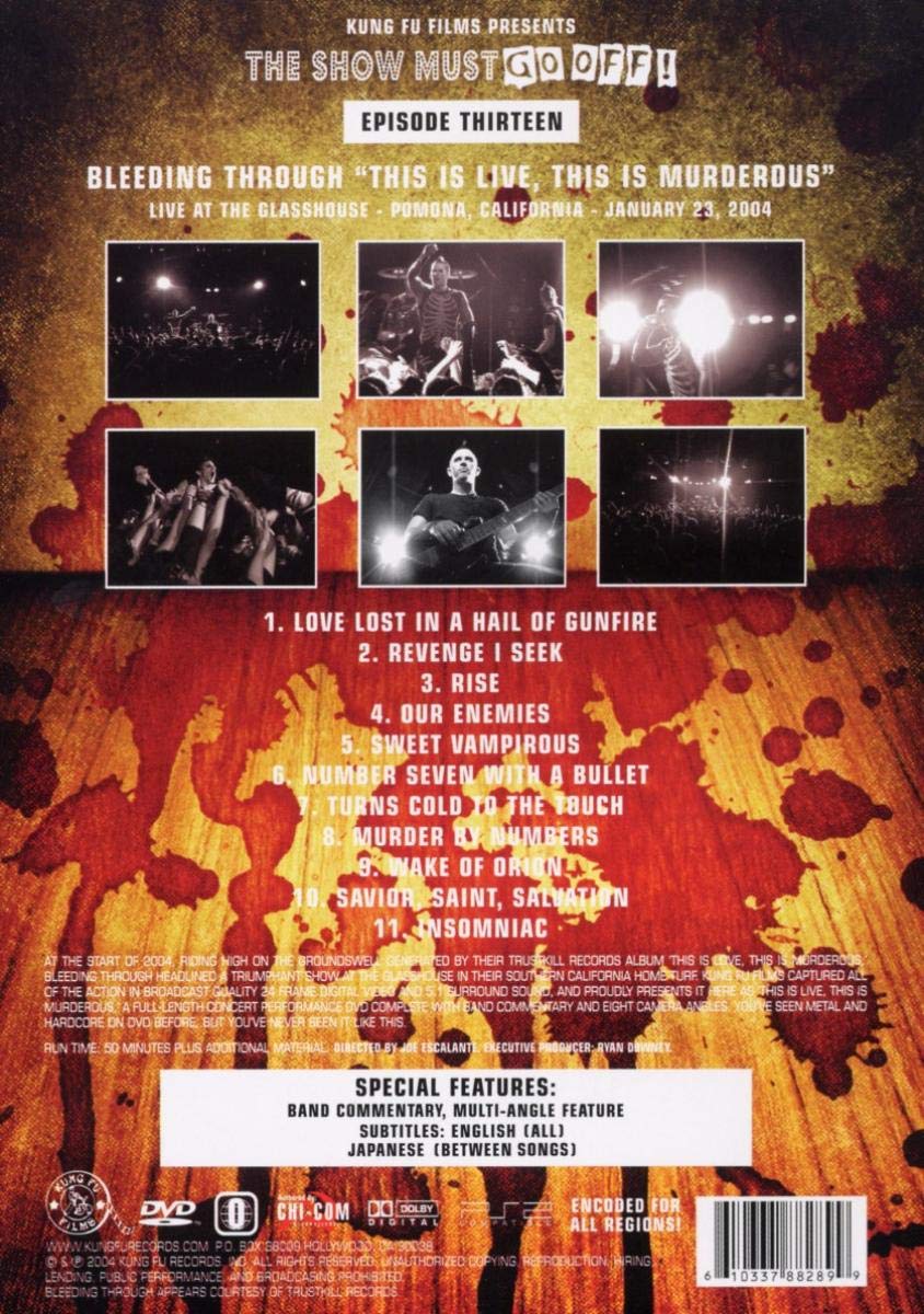 Live Murderous Show Must Go Off - Thrilling Performance for Concerts, Parties & Events