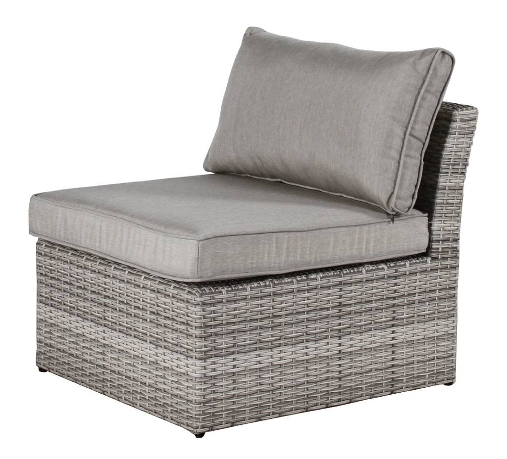 Emerson Outdoor Lounge Set with Coffee Table - Light Grey | Patio Furniture for Backyard, Poolside & Garden Relaxation