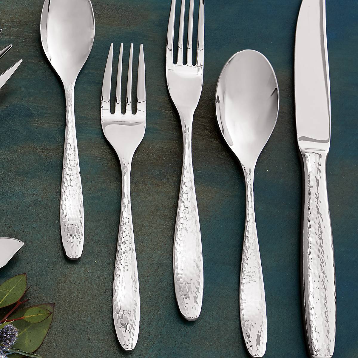 Palmer 65-Piece Stainless Steel Flatware Set - Complete Silverware Service for 12 - Perfect for Dinner Parties, Weddings & Everyday Dining