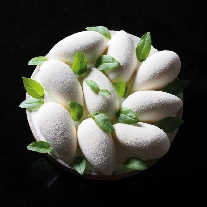Pavoflex Silicone Mini Quenelle Tonda - 100 Flexible Molds for Baking, Cooking & Chocolate Making - Perfect for Home Chefs & Professional Bakers