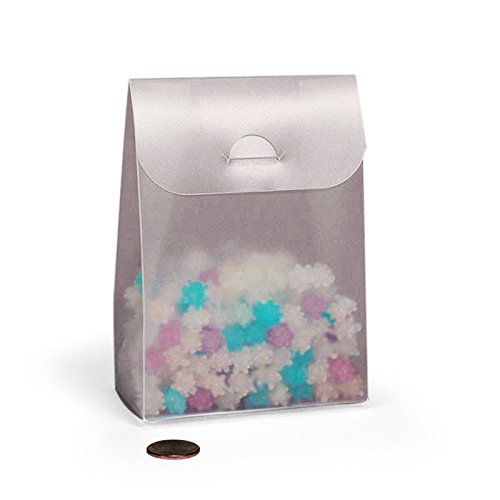 200 Frosted Tab Top Tent Boxes for Christmas Decorations | 4.5