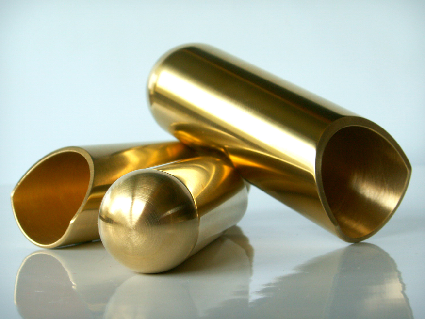 RK BTRS LB Balltip Brass Slide for Electric Guitar - Large Size, Smooth Glide & Enhanced Tone - Perfect for Rock, Blues & Metal Performances