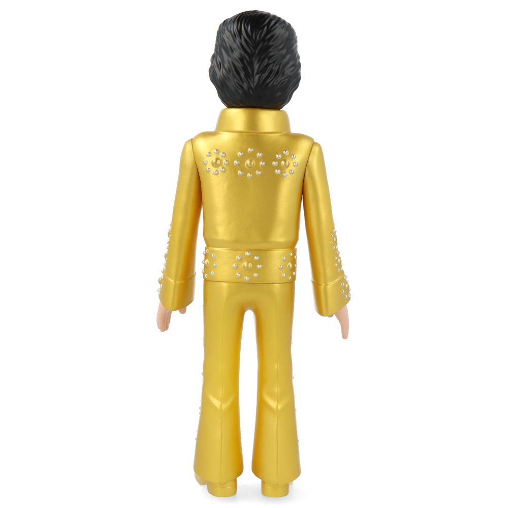 Elvis Presley Gold Figurine VCD - Collectible Music Memorabilia for Fans & Home Decor