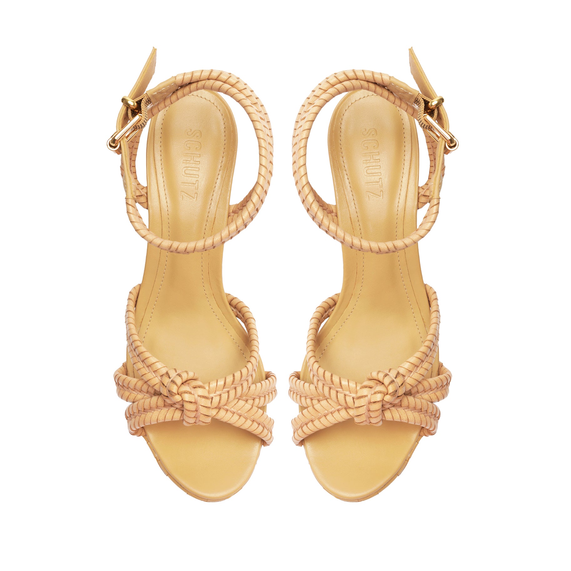Kareena Woven Platform Sandals for Women - Comfortable Summer Beach Shoes with Arch Support | Perfect for Vacation, Poolside, and Casual Outings