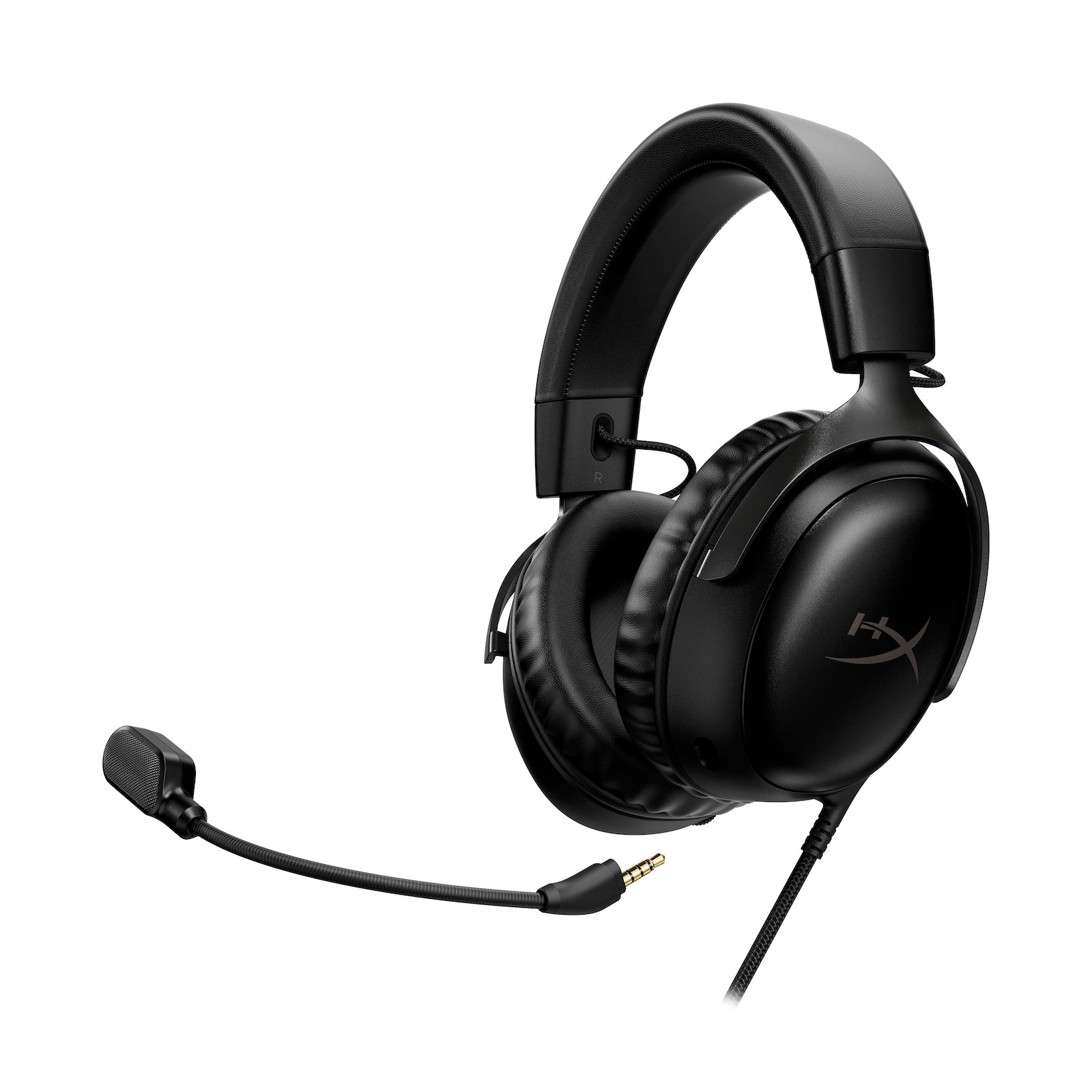 HyperX Cloud III Gaming Headset - Wired Over-Ear Headphones with Noise Cancellation, 7.1 Surround Sound for PC, PS5, Xbox - Perfect for Competitive Gaming & Streaming