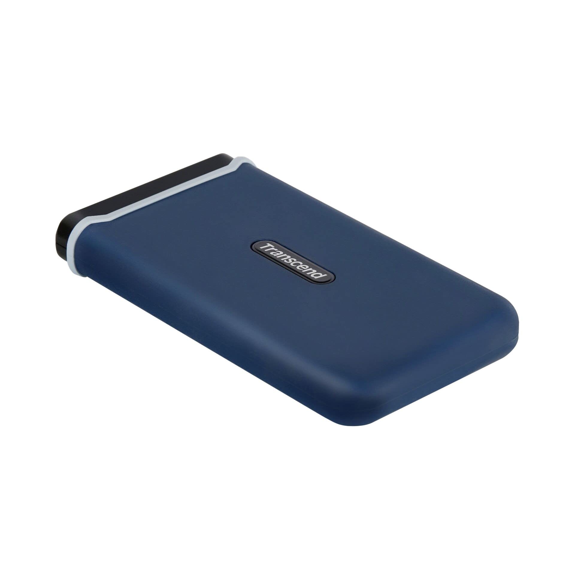 Transcend 250GB USB 3.1 Gen 2 Portable SSD - High-Speed Type-C External Solid State Drive with Shock Resistance - Perfect for MacBook Pro, Gaming & 4K Video Editing