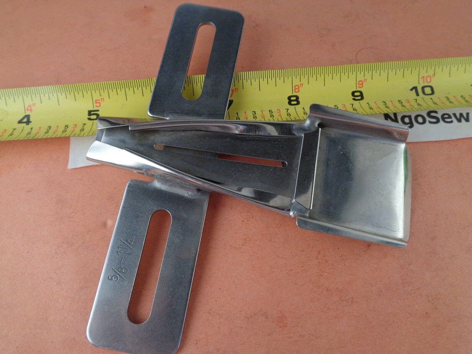 Double Needle Sewing Machine Belt Loop 40mm for Industrial Use - Heavy Duty Fabric & Denim