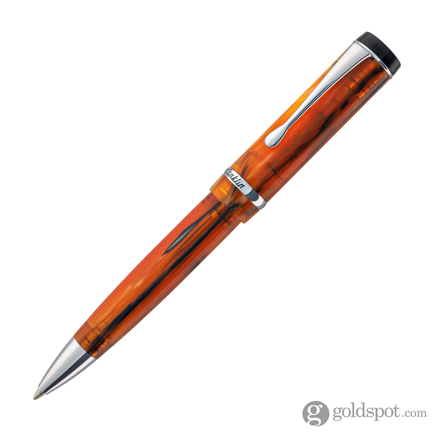 Conklin Duragraph Amber Ballpoint Pen - Premium Writing Instrument for Office, Business & Gifts | Smooth Writing Experience for Professionals & Students