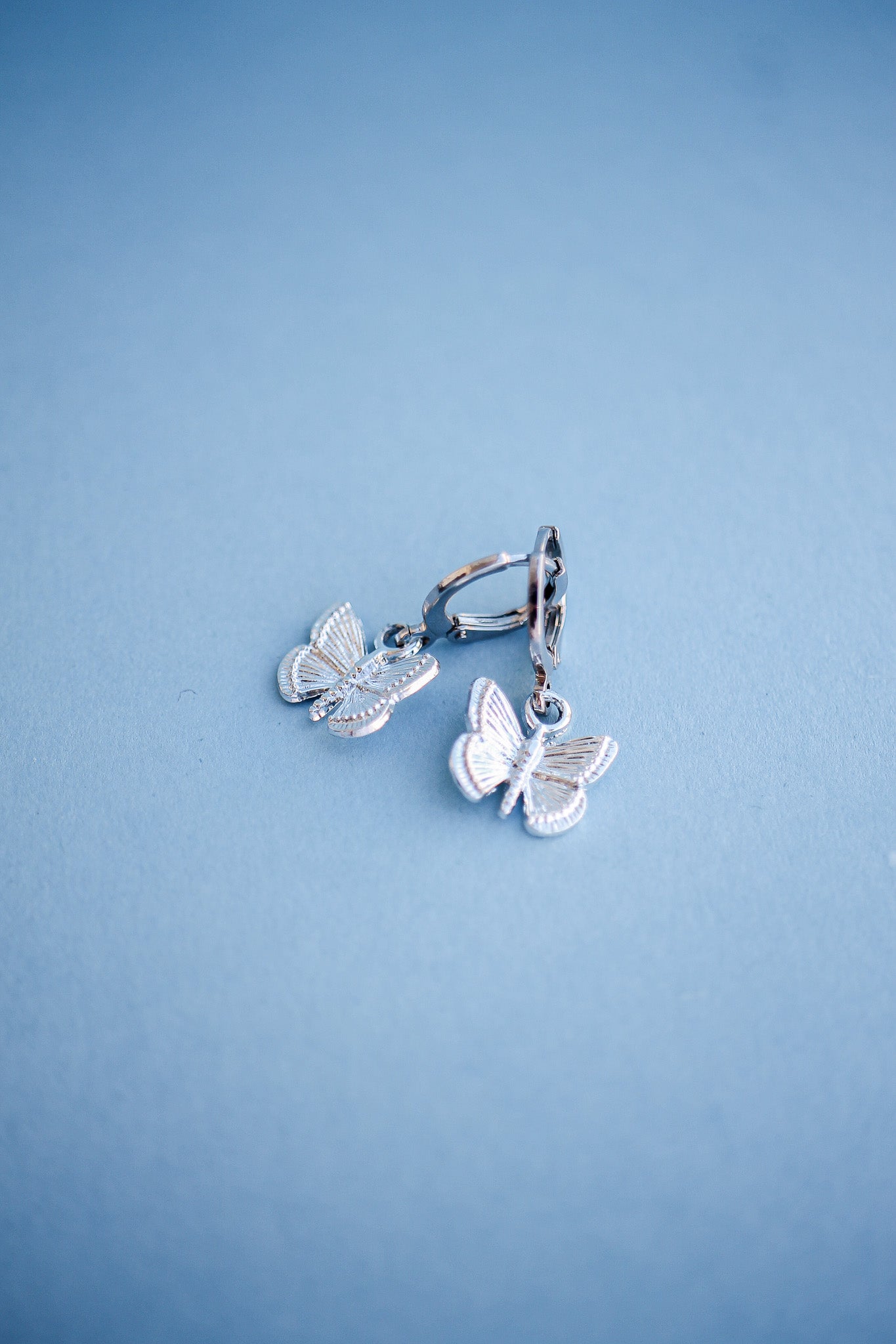 Butterfly Huggie Hoop Earrings for Women - 14K Gold Plated Small Hoop Earrings - Dainty Minimalist Jewelry for Everyday Wear - Perfect for Gifts, Parties & Date Nights