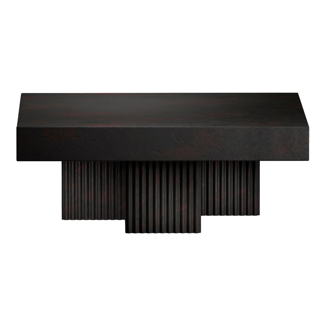 Modern Square Gear Coffee Table - Sturdy & Stylish Living Room Furniture for Home Decor & Entertainment Spaces