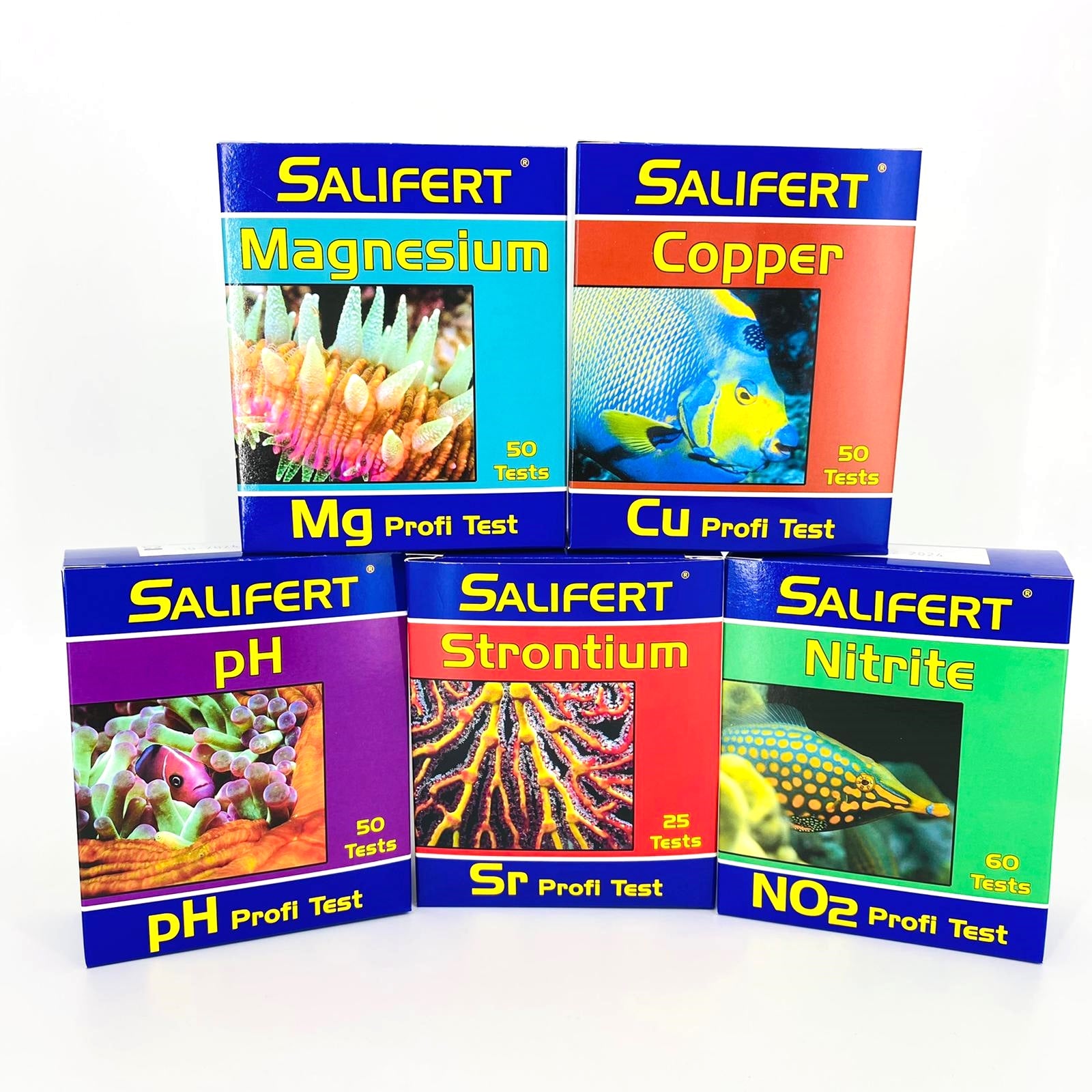 SALIFERT pH Profi Test Kit for Saltwater Aquariums - Accurate Marine Water Testing for Reef Tanks & Fish Tanks