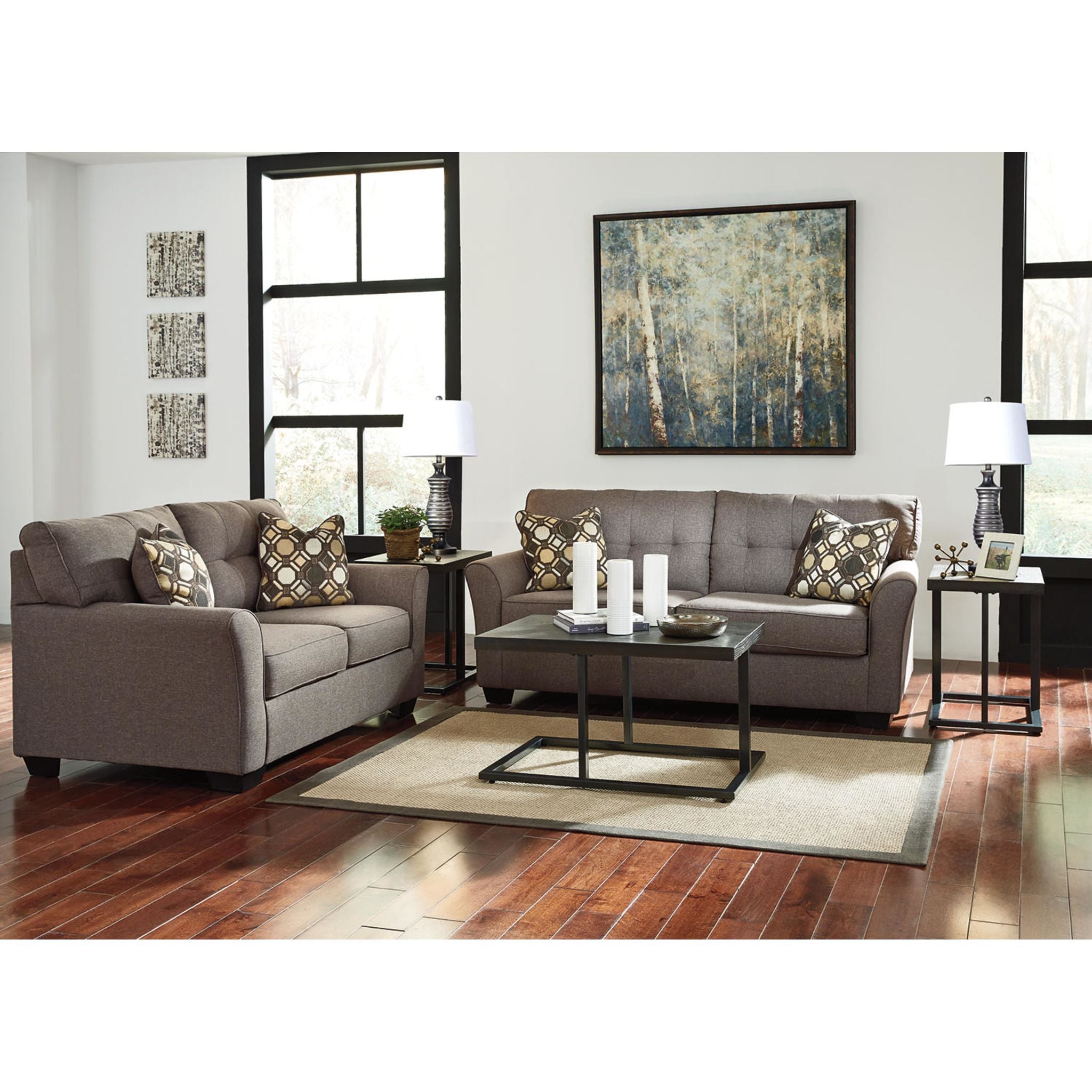 Airdon 3-Pack Bronze Side Tables - Perfect for Living Room, Bedroom, or Outdoor Patio Decor