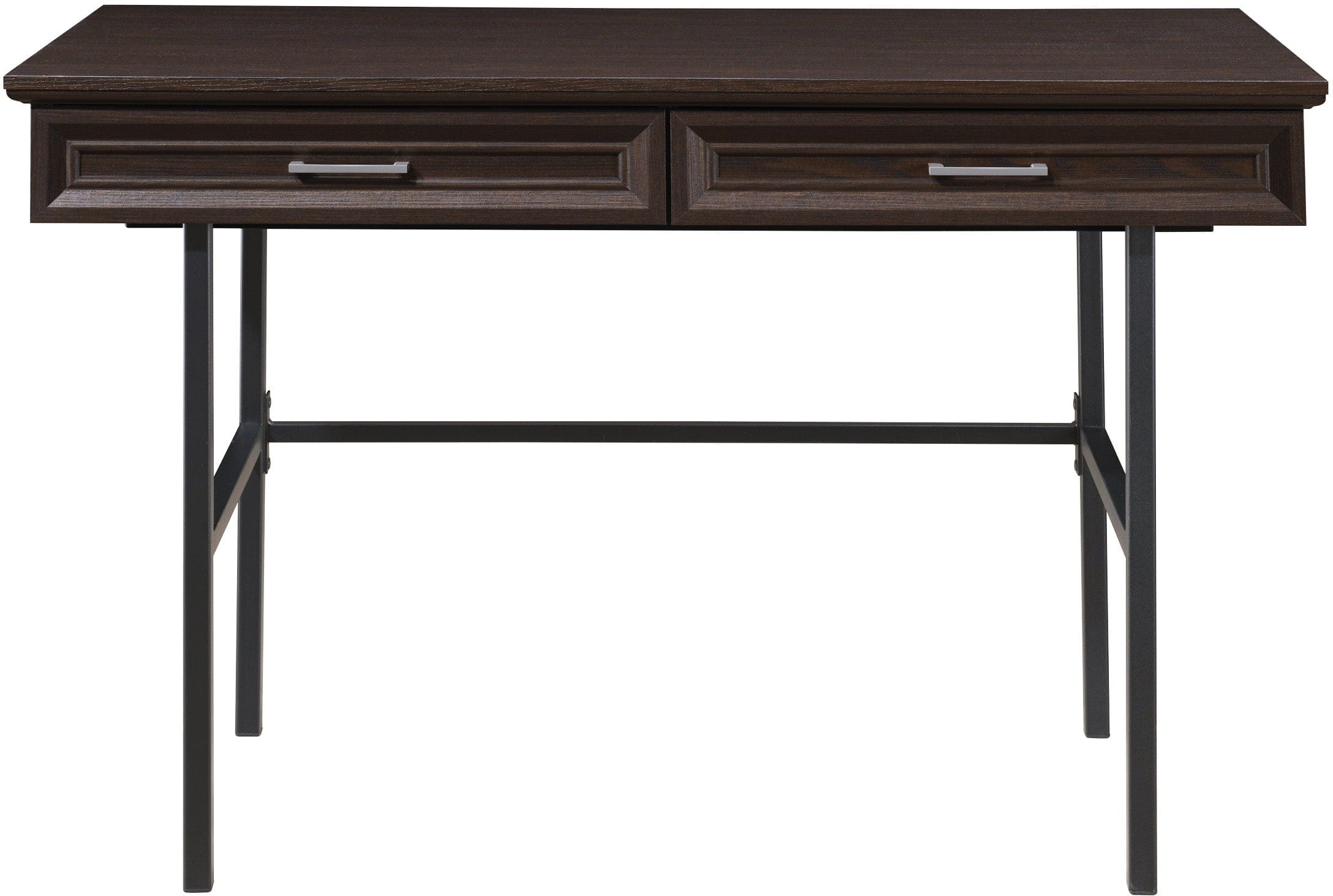 Office Star Jefferson Writing Desk [JEF4622WD] - Modern Home Office Desk for Work & Study, Compact Computer Desk with Drawer, Perfect for Small Spaces & Apartments