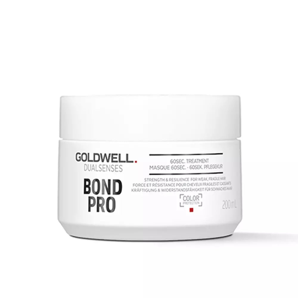 Goldwell Bond Pro 60 Second Treatment - Professional Hair Repair for Damaged & Color-Treated Hair - Quick Fix for Frizz, Breakage & Split Ends - Perfect for Salon & At-Home Use