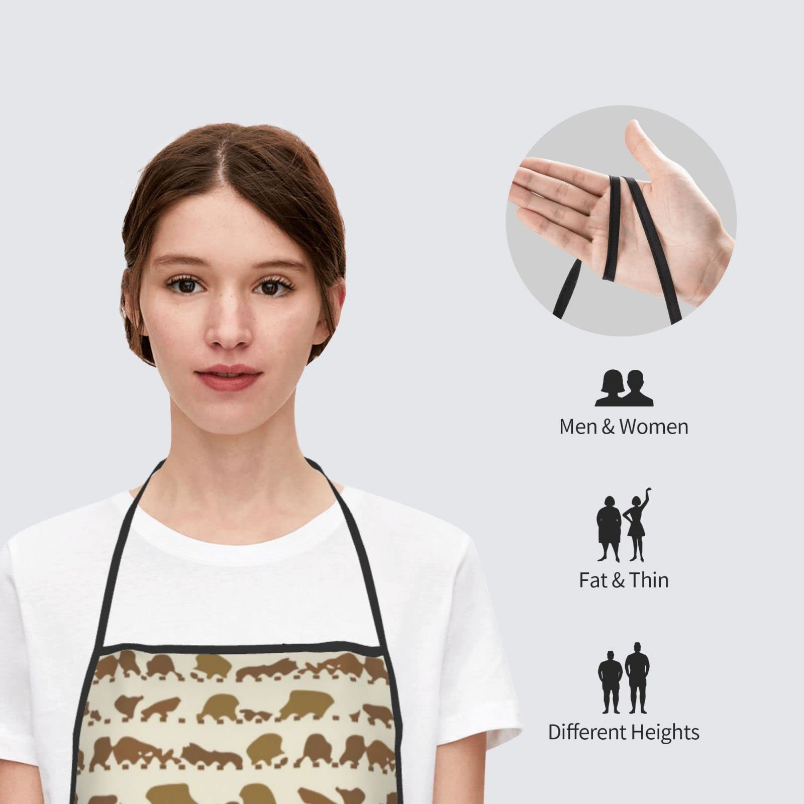 Happy Traditional Jewish Passover Apron - Adjustable Adult Chef Kitchen Bib for Cooking, Baking & Holiday Meals - Perfect for Seder Dinner & Kosher Cooking