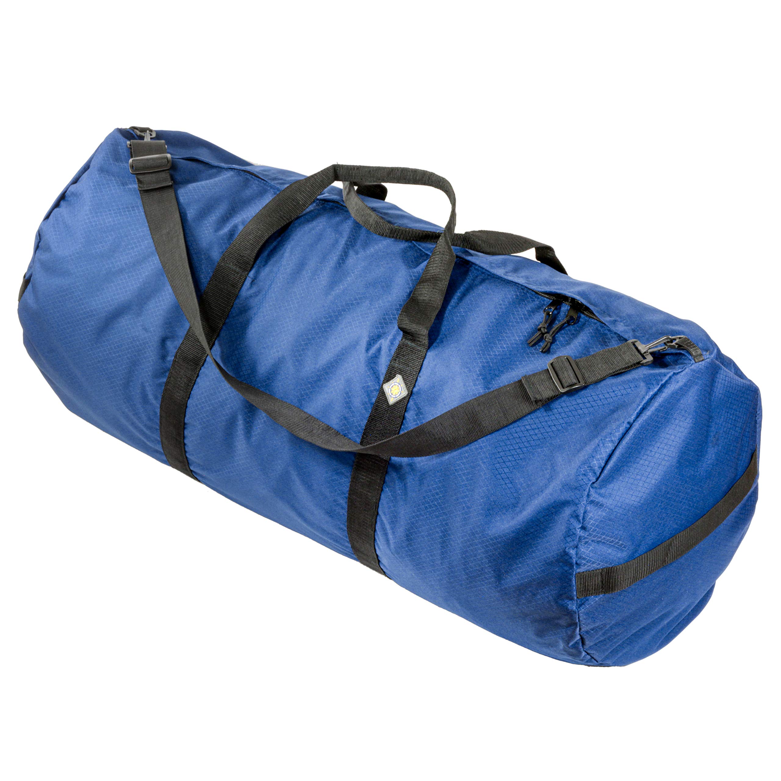 North Star Sports Large Duffle Bag - Waterproof Foldable Gym Bag for Travel, Tactical Equipment & Workout Gear | Perfect for Gym, Camping, Hiking & Airplane Carry-On