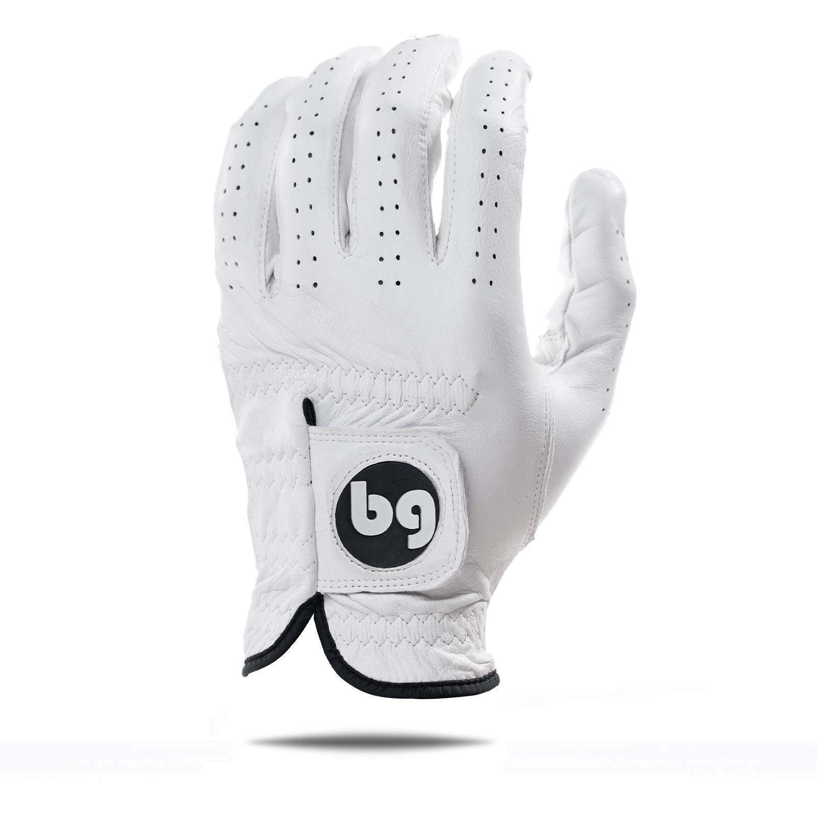 Premium BG Bender Men's Golf Gloves - Genuine Leather, Breathable & Durable for Enhanced Grip - Ideal for Driving Range, Tournaments & Casual Golfing