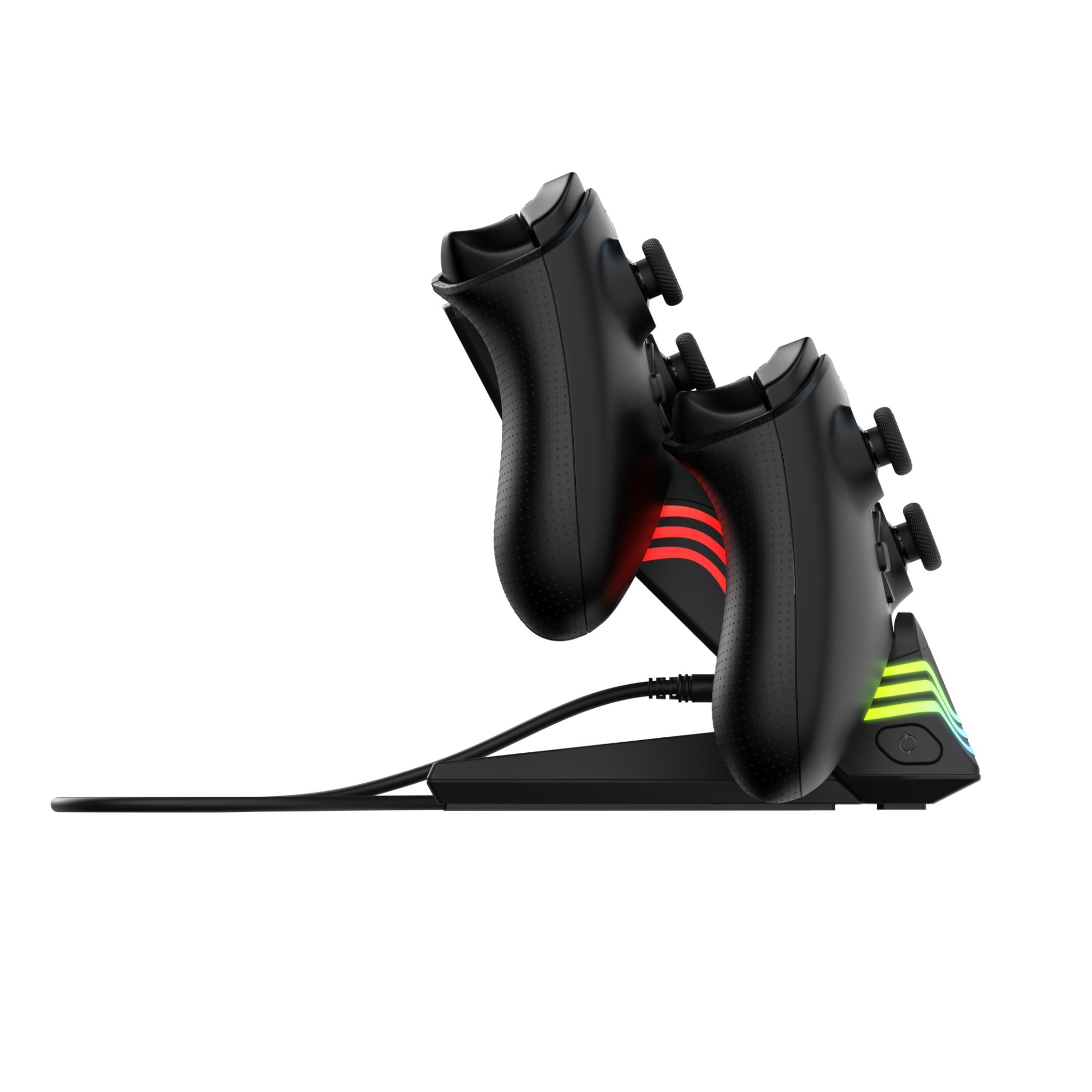 Afterglow Wave Dual Charger for Xbox Series X/S - Fast Charging Station with LED Indicators (Black) - Perfect for Gaming Sessions & Multiplayer Setups