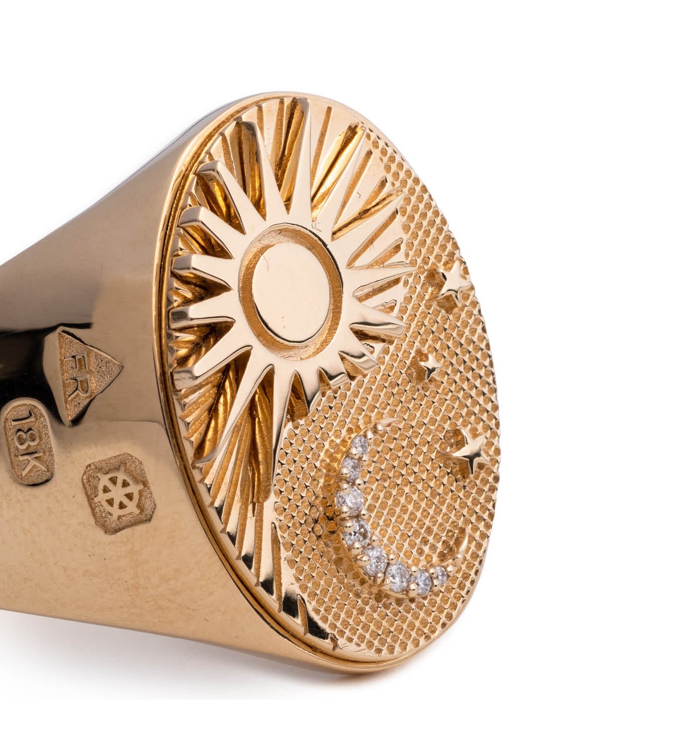 Big Daddy Signet Ring for Men - Sterling Silver Bold Statement Jewelry - Perfect for Gifts, Weddings & Special Occasions