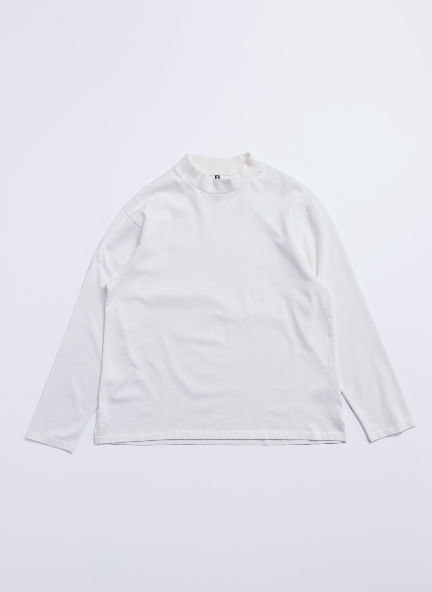 Premium Mercerized Cotton Mock Neck T-Shirt (T05) - Soft & Durable for Casual Wear, Layering & Everyday Comfort