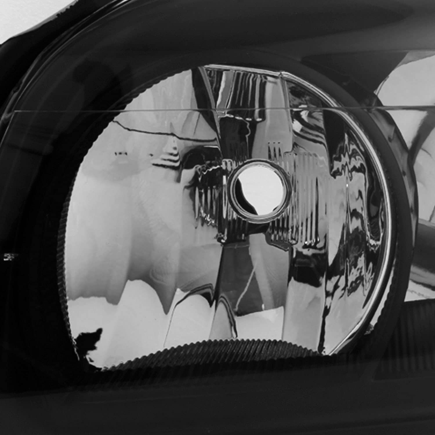 AKKON Replacement Headlights for Chevy Uplander & Montana SV6 - Black LED Headlamp Assembly Pair (Driver & Passenger Side) - Perfect for Night Driving & Vehicle Restoration Projects