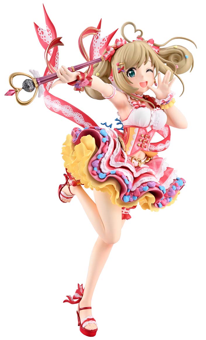 The Idolmaster Cinderella Girls Sato Heart to Heart Version 1/8 Scale PVC Anime Figure - Perfect for Collectors & Anime Fans Display