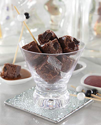 Sweet Street Precut Thaw & Serve Brownie Bites with Chocolate Chips - 3.375 lb (Pack of 4) | Indulgent Chocolate Dessert for Parties, Events & Office Snacks