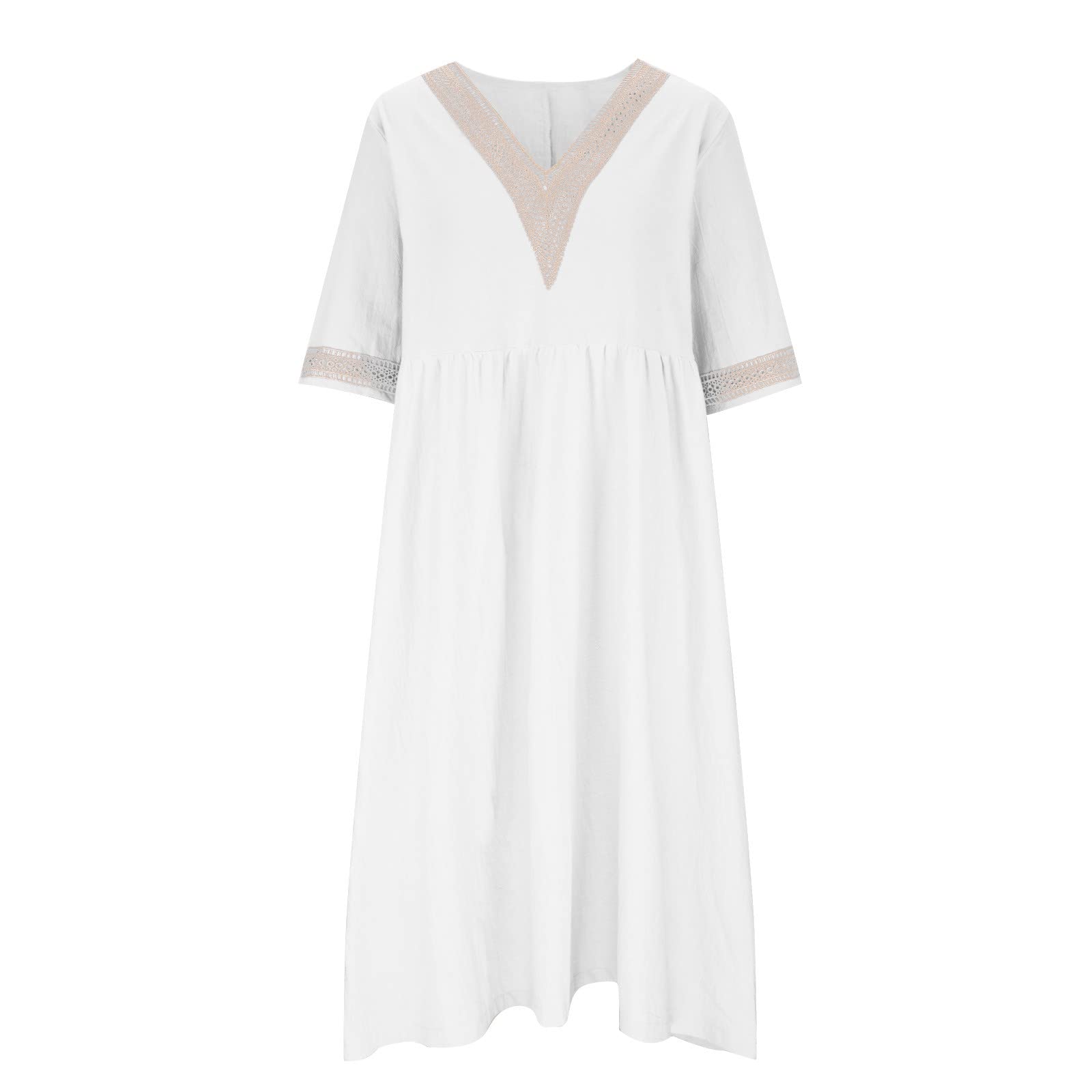 Oelaio Women's Plus Size Summer Party Dresses - Flowy Sun Dresses for Beach Vacation, Prom & Special Occasions | Casual & Formal Wear for Ladies