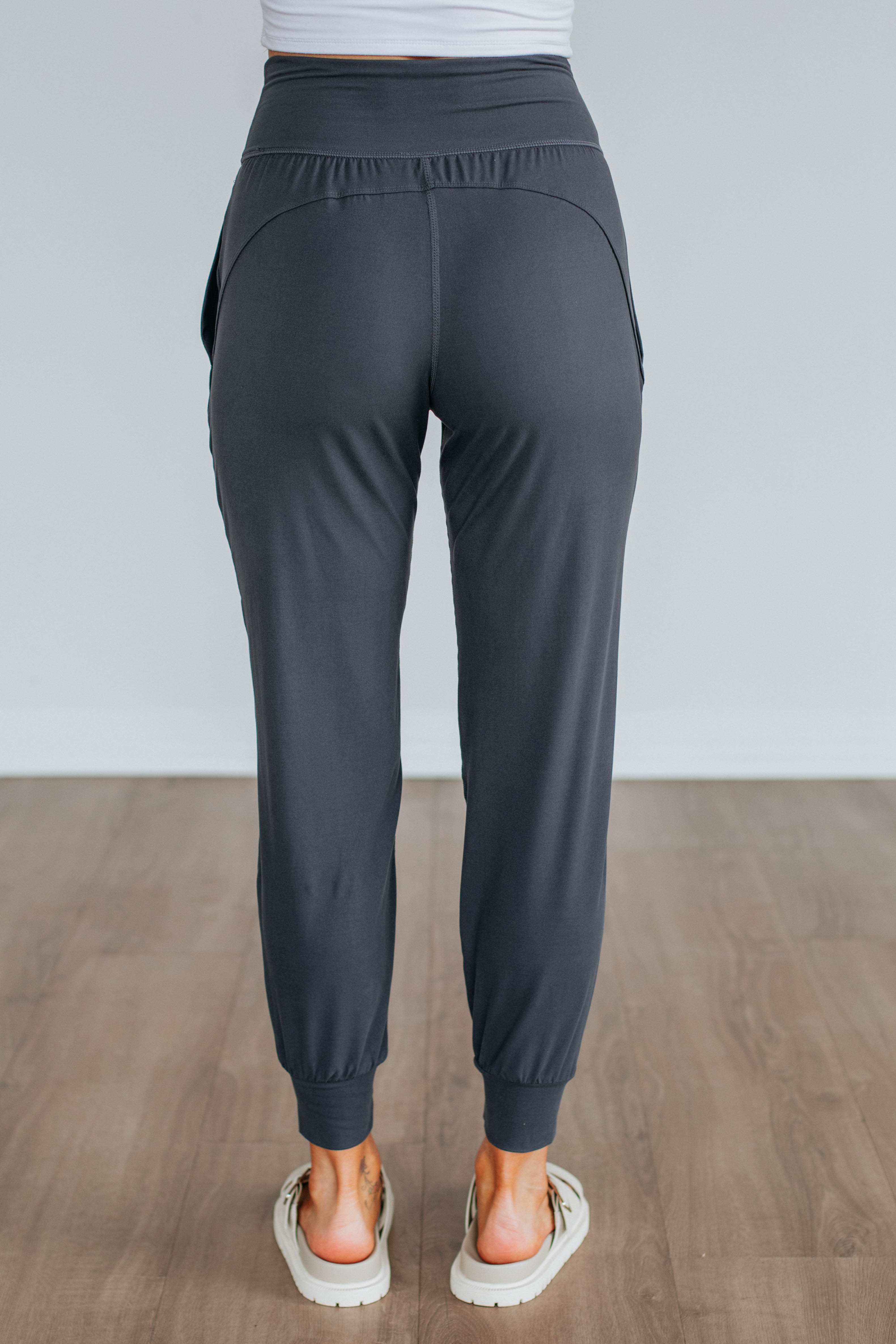 Cloud Nine Joggers for Women & Men - Soft Comfortable Lounge Pants in Charcoal Grey - Perfect for Yoga, Running, Travel & Relaxing at Home