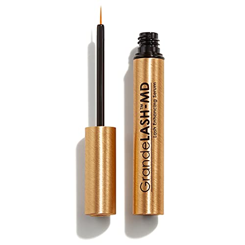 GrandeLASH-MD Eyelash Growth Serum - Vegan & Cruelty-Free Lash Enhancer for Longer, Thicker Lashes - Perfect for Nighttime Lash Care Routine & Special Occasions