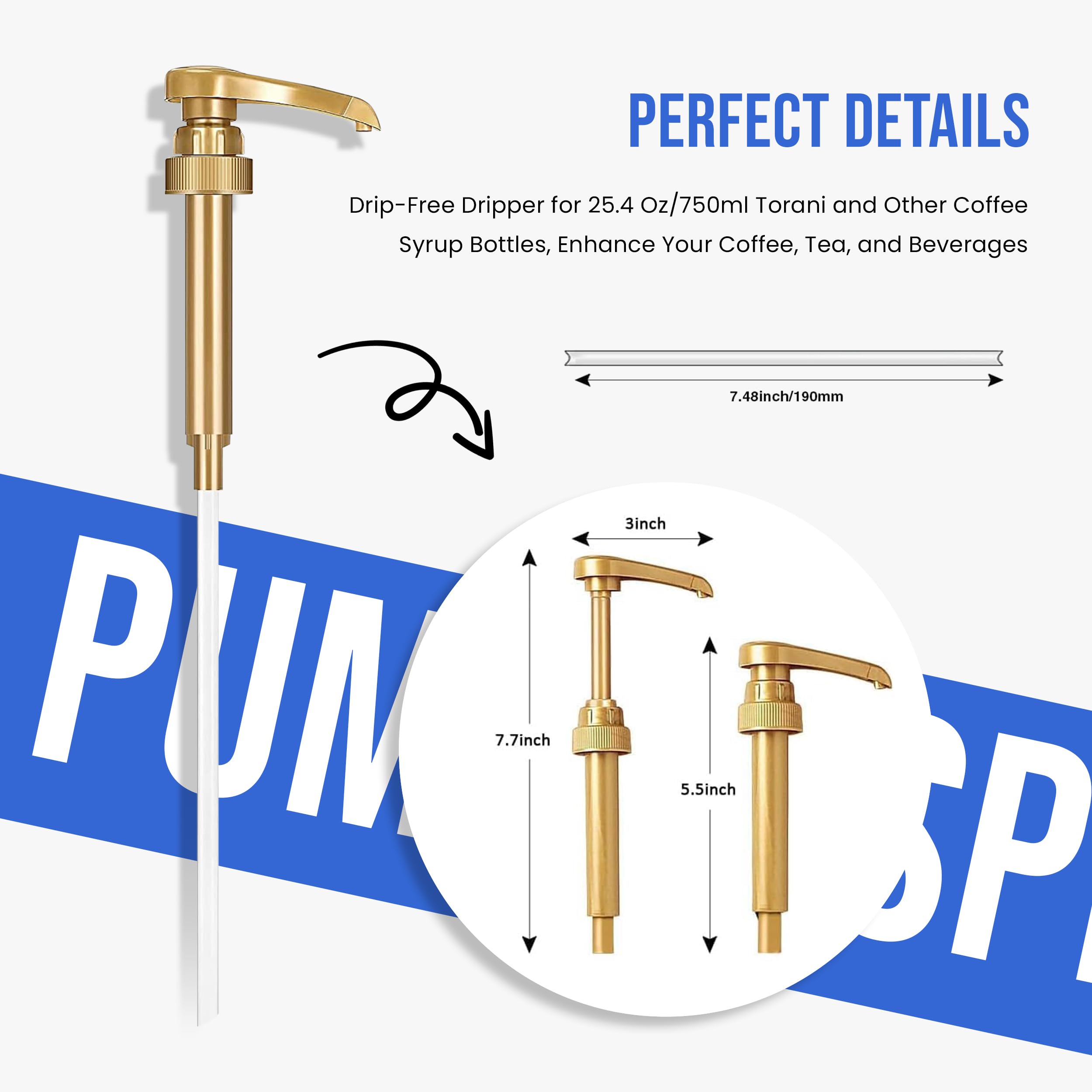 Premium Salted Caramel Coffee Syrup - 25.4oz Gourmet Flavoring for Lattes, Iced Coffee & Desserts | Includes Jimoco Pump Dispenser for Easy Pouring | Perfect for Home Baristas & Coffee Shops