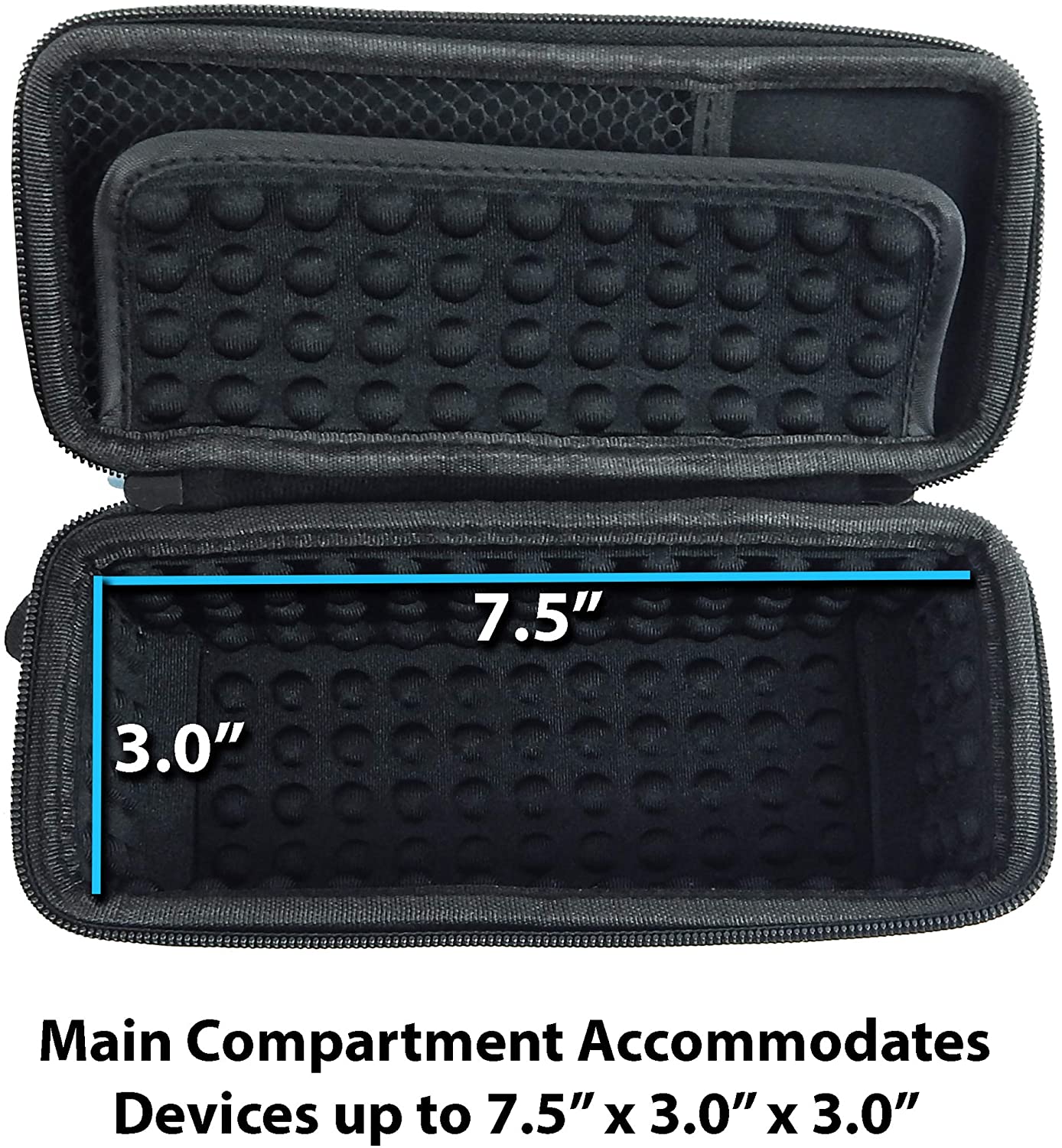 CASEMATIX Travel Organizer Case for Pictionary Air Pen & Card Game Decks - Compact Storage Solution | Perfect for Travel, Parties & Family Game Nights