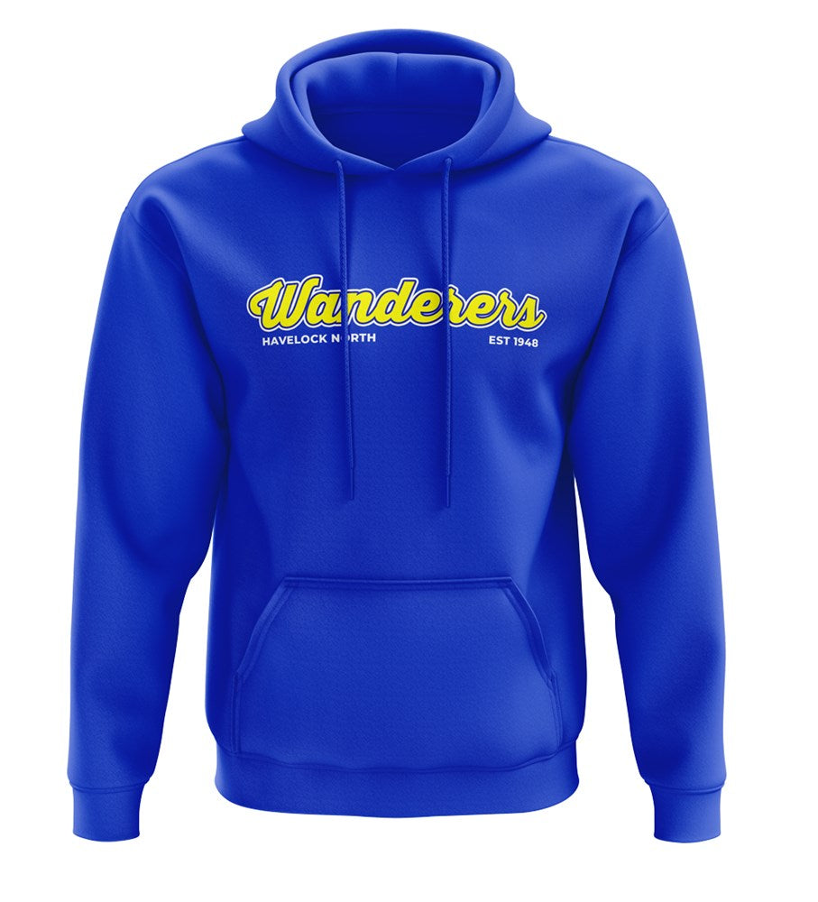 Havelock North Wanderers Club Hoodie with Chest Print - Comfortable & Stylish Pullover for Casual Wear, Sports & Outdoor Activities