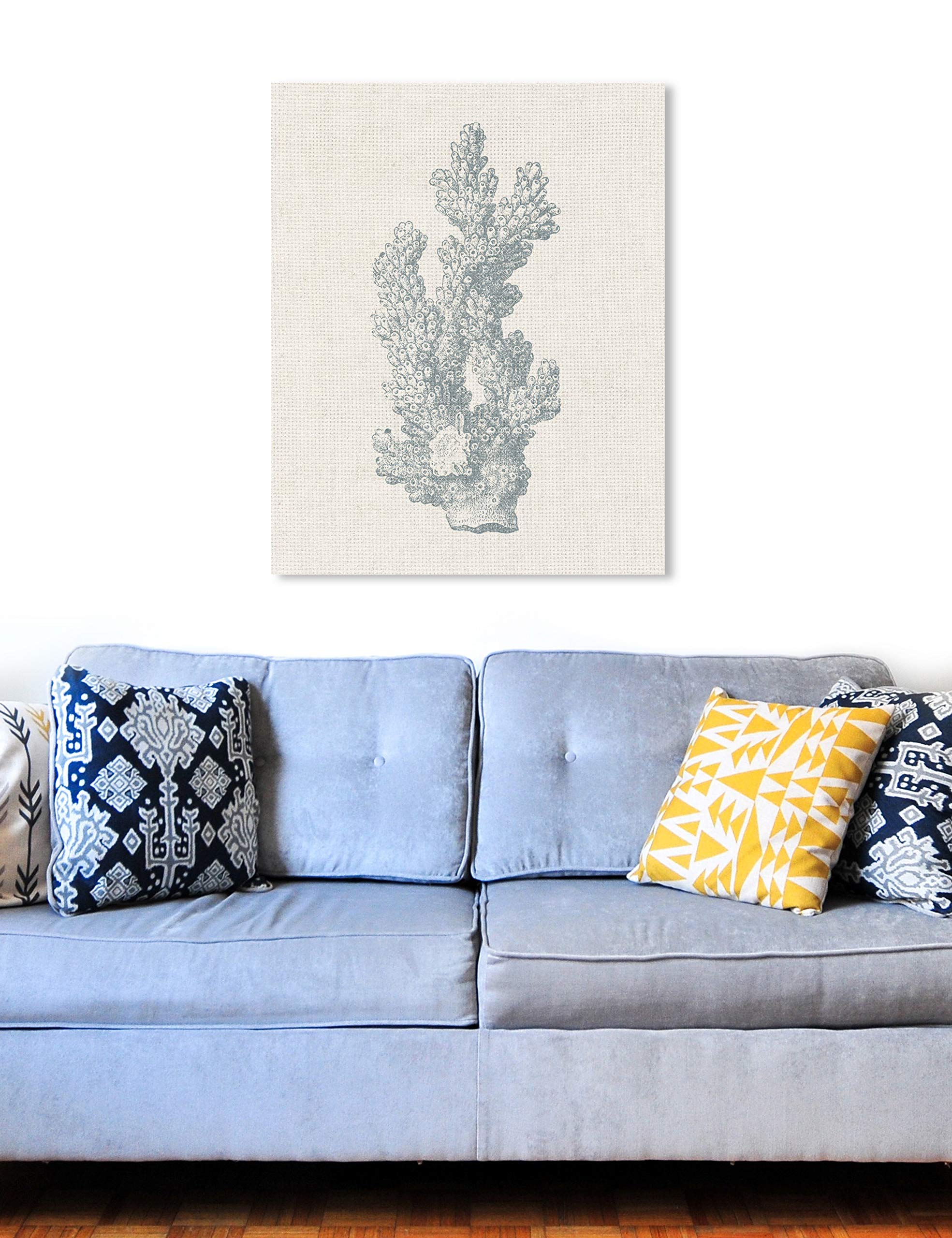 Oliver Gal Artist Co. Coastal Coral Wall Art Canvas Print - 30