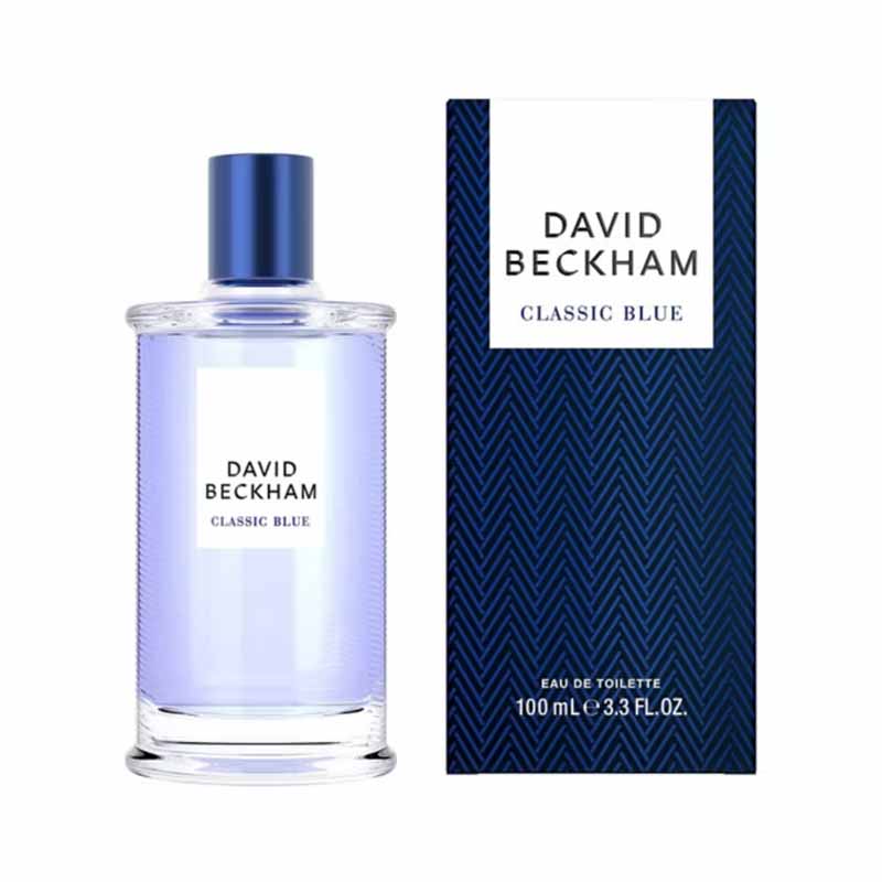 David Beckham Classic Blue Eau De Toilette for Men - Fresh & Masculine Cologne Spray - Perfect for Daily Wear, Date Nights & Special Occasions