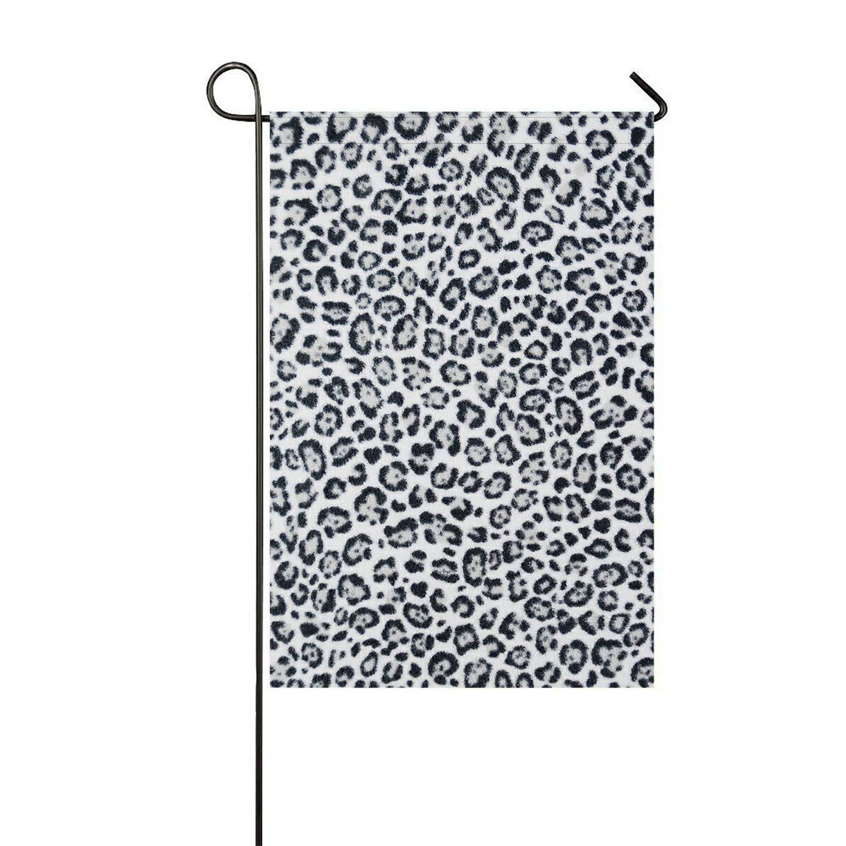 ECZJNT Leopard Print Garden Flag - 12x18 Inch Outdoor Decorative Flag for Home, Yard, Party & Seasonal Decor - Perfect for Patio, Lawn, and Front Porch Decorations