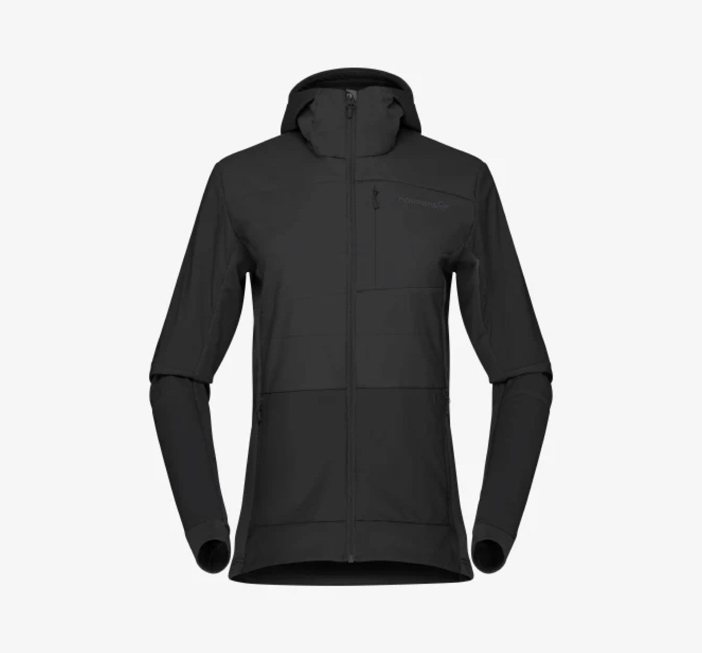 Norrona Falketind Alpha90 Insulated Zip Hood Women's - Lightweight Winter Jacket for Hiking, Skiing & Outdoor Adventures