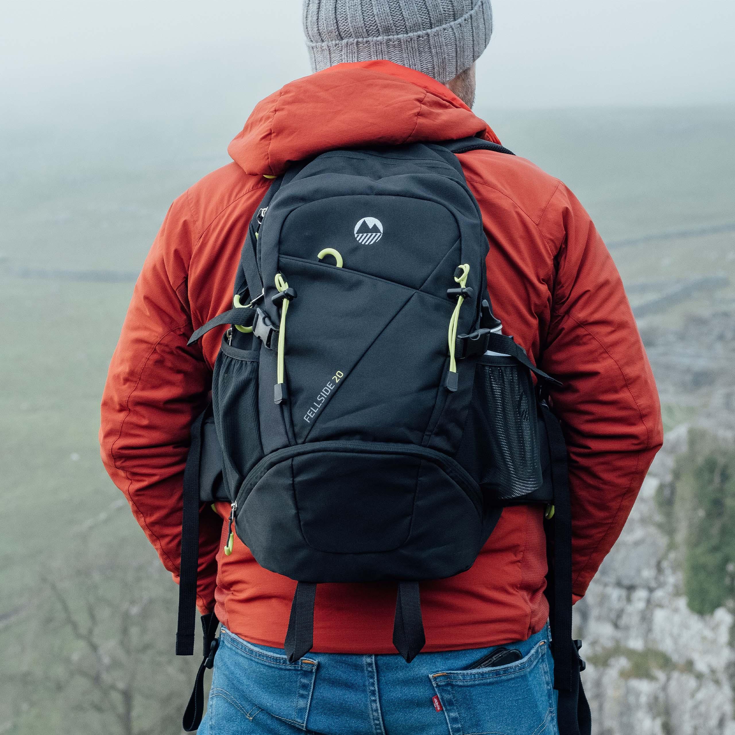 Fellside 20L Lightweight Hiking Backpack - Waterproof Daypack for Outdoor Camping, Travel & School - Durable & Comfortable for Men & Women